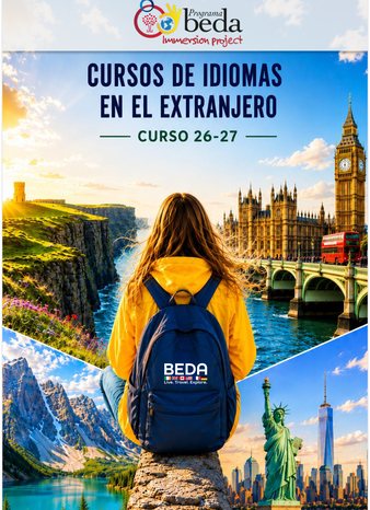 Catálogo BEDA Immersion Project, curso 2026-2027 (PDF)